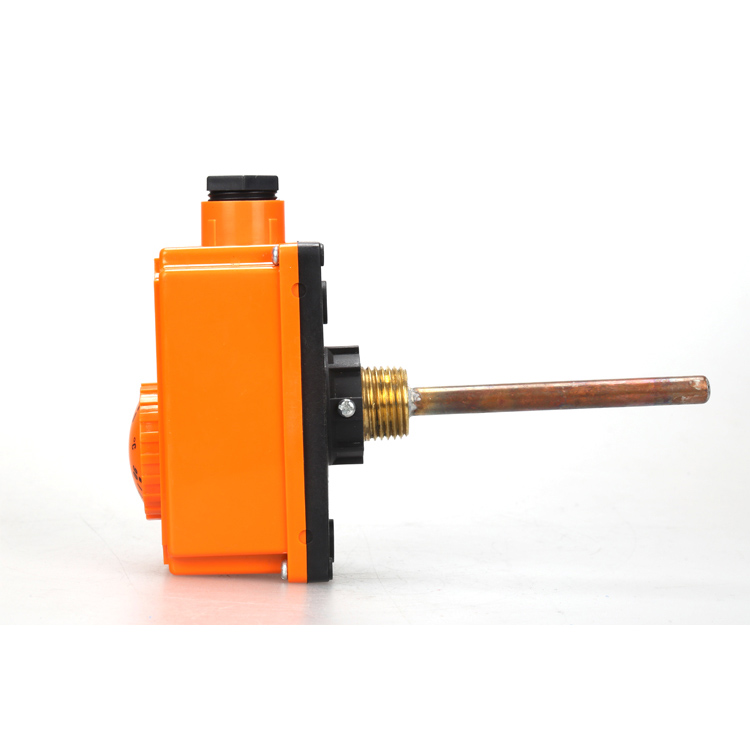 Welche Vorteile bietet es, wenn die Sonde des Heizungsrohr-Temperaturreglers aus Kupfer besteht?